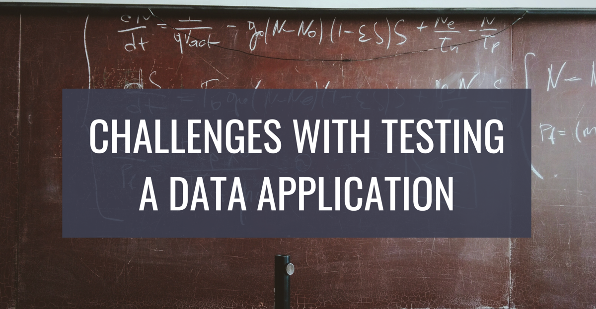 Testing Data Applications is Hard